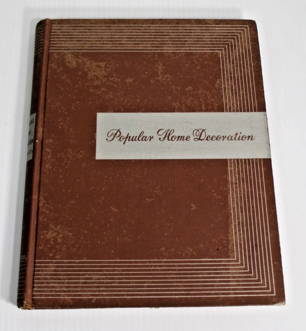 Vintage 1940 Popular Home Decoration Mary Davis Gillies McCall’s Interior Design